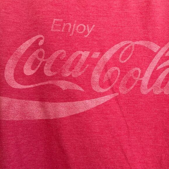 Coca Cola Sun Faded Crew Neck T-shirt  Size XL - Picture 2 of 5